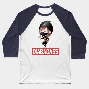 Diabadass Ninja - diabetes diabetic awareness Baseball T-Shirt